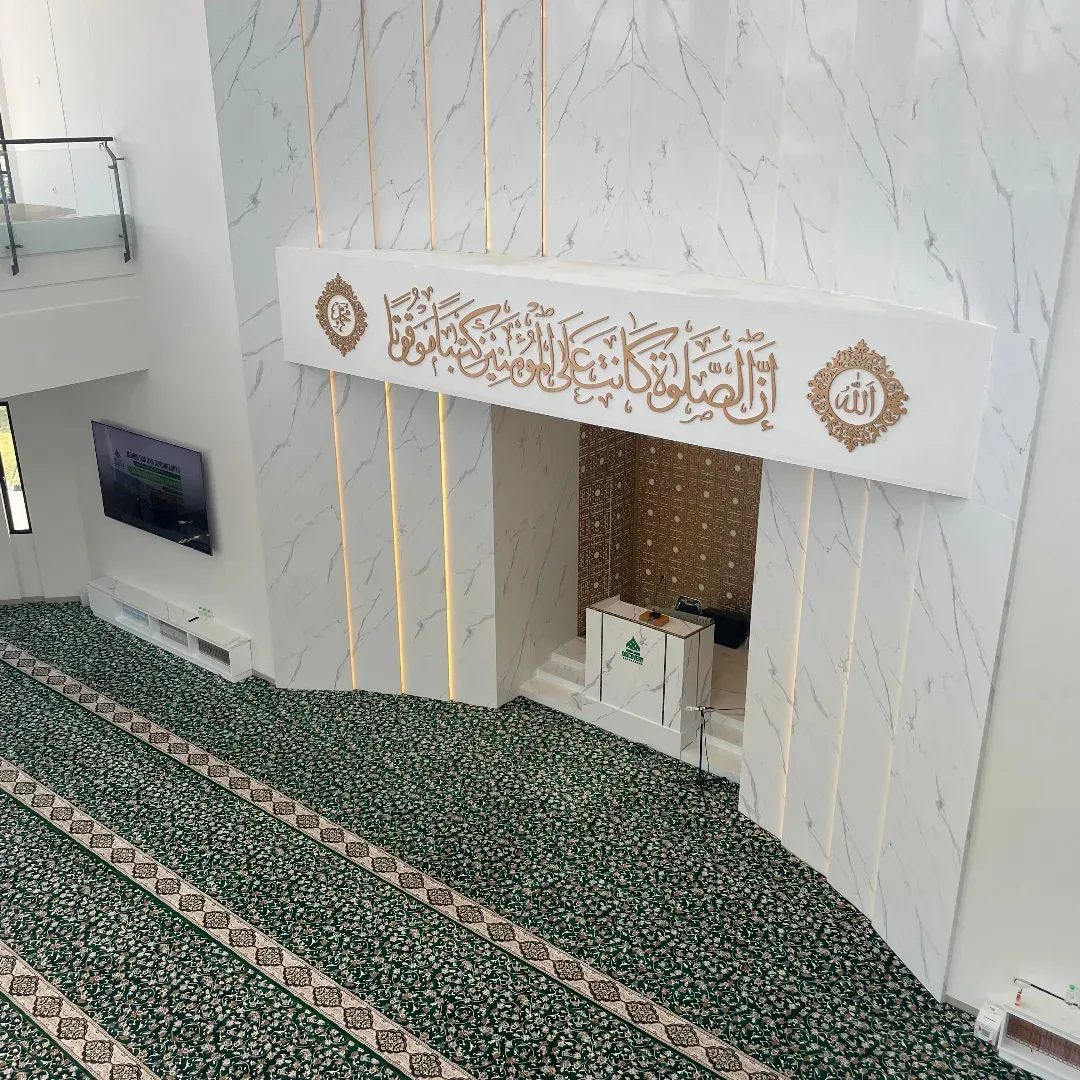 Pembuatan Mihrab & Interior Masjid