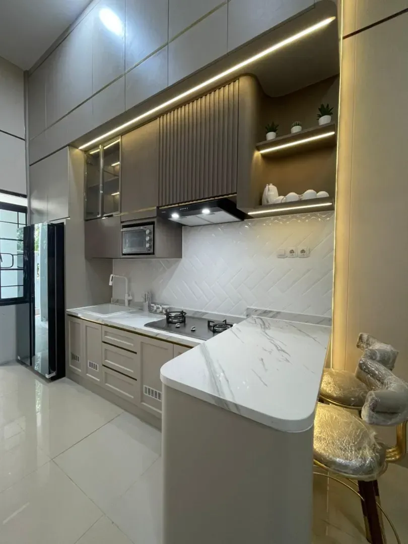 Kitchenset HPL Kombinasi